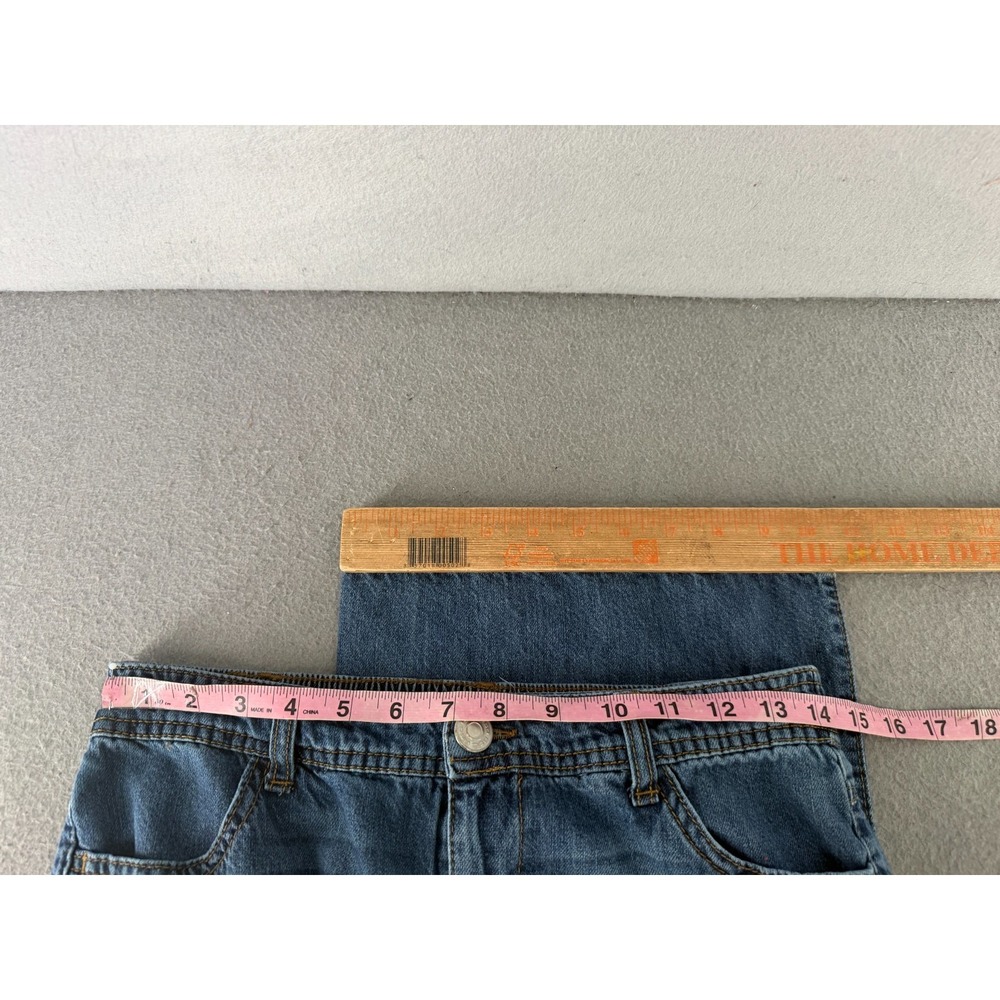 RSQ Jeans Womens S Cargo Baggy Wide Leg Y2K  Skater Streetwear‎ Indie Utility - Picture 10 of 14